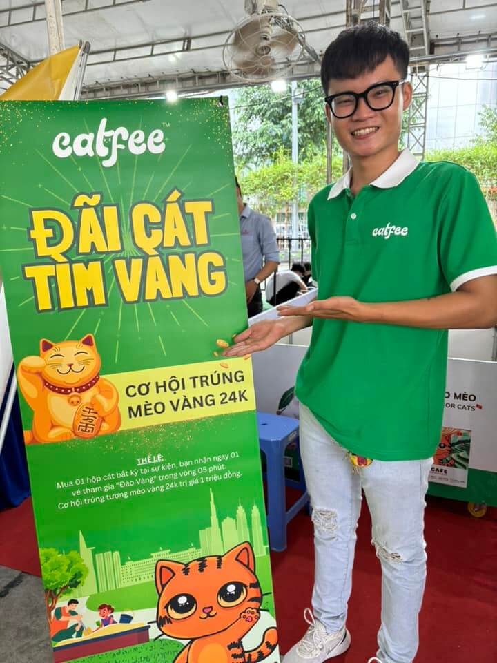 Catfee tại sự kiện thú cưng Super Pet Fest